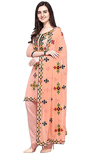Ready to Wear Indian Pakistani Cotton Ethnic Wear Designer Punjabi Salwar Kameez Patiala Suit for Women4