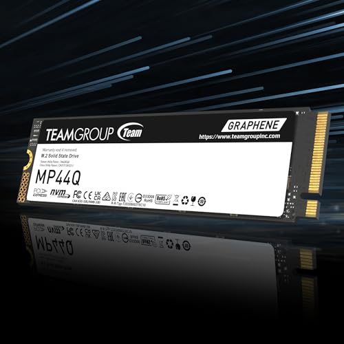 Image of TEAMGROUP MP44Q 1TB SLC Cache Gen 4x4 M.2 2280 PCIe 4.0 w /NVMe Laptop, Desktop, NUC, NAS SSD Read /Write Speed up to 7000 /5900MB /s TM8FFD001T0C101