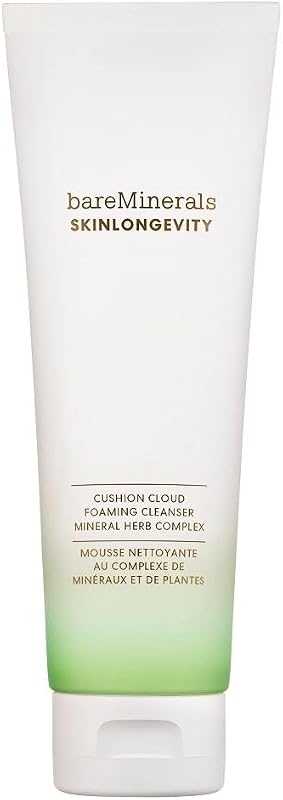 bareMinerals Skinlongevity Limpador Facial em Creme que Forma Espuma