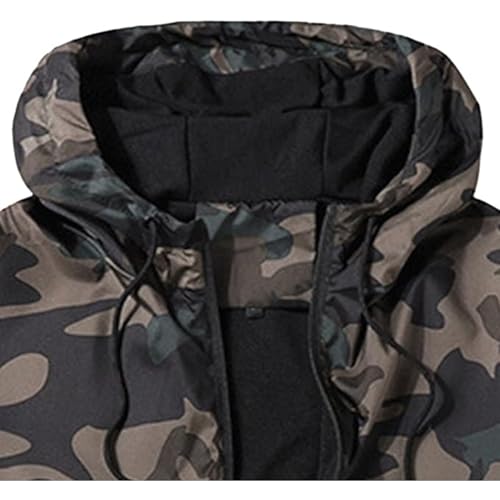 Maiyifu-GJ Mens Windbreaker Jackets Lightweight Waterproof Rain Jacket with Hooded Softshell for Hiking Cycling3