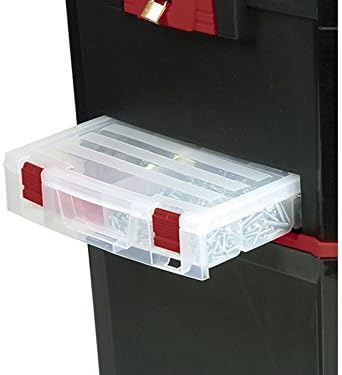 Keter 231805 Hammer Mastercart 17186889 Tool Box on Wheels with Organiser