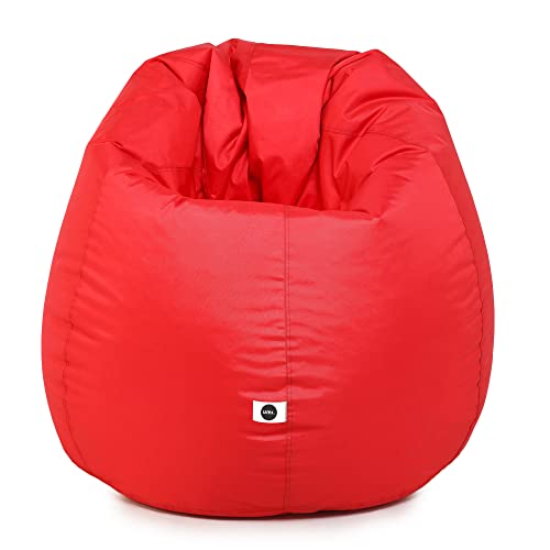 Image of Amazon Brand - Umi. Classic All Weather /Outdoor Bean Bag Cover (Without Beans) Red, Size- XXXL