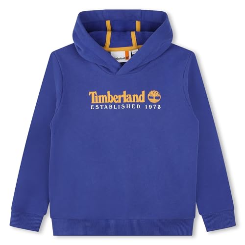 Image of Timberland Boys Kids Fitted Hooded Sweatshirt