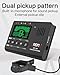 Ulumac Aroma 3 in 1 Metronome Tuner for All Instruments - Guitar, Bass, Violin, Ukulele, Trumpet, Clarinet, Flute, Chromatic - Accurate Digital Tuner, Metronome, Tone Generator, Easy Operation