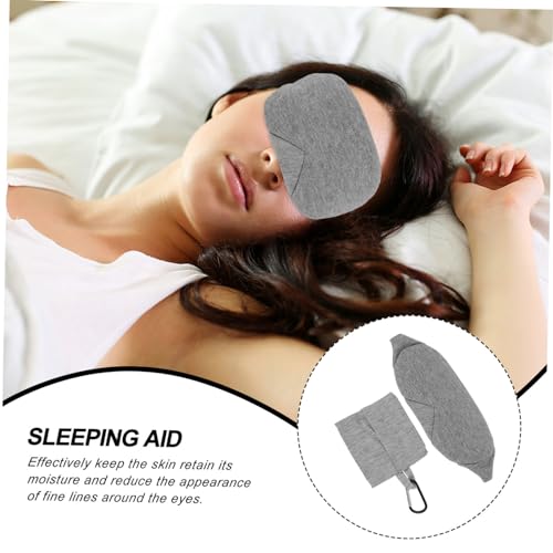 Didiseaon 3 Peças Máscara De Venda Blackout Protetor Para Os Olhos Sombreamento Tapa-Olhos Bloqueio