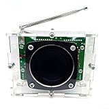 Son clair : le signal audio est amplifié par la puce amplifiée LM386, offrant un son clair à travers le haut-parleur. Minimise les interférences sonores pour une expérience d'écoute améliorée.
