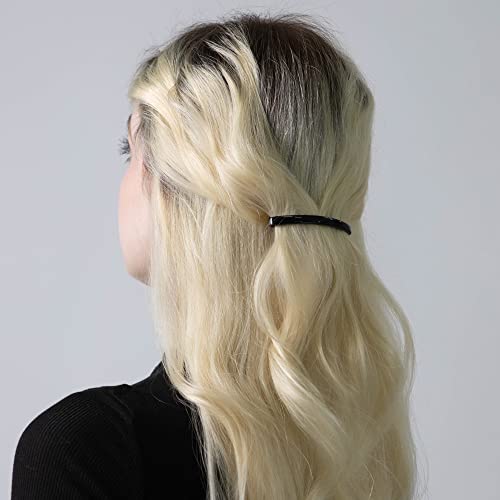 Aurora Pin Hair Barrettes Clips Set - Medium Plastic Dome Styling Accessories thumb #3