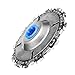 Grinder Disc Chain Plate, 4/4.5 Inch Grinding Wheel Disc and 22 Tooth Fine Cut Carving Chainsaw Blade Set For 100/115 mm Angle Grinder,5/8 Inch Grinder Center Hole,Woodwork Circular Saw Blades
