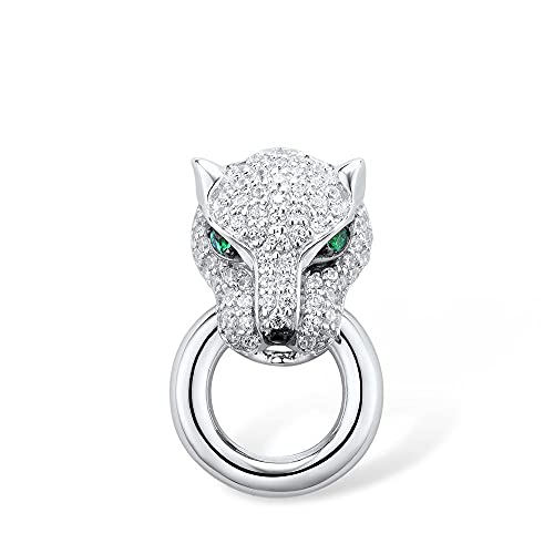 Pendentif pour femmes spinelle blanc fini les bijoux ternes et lourds