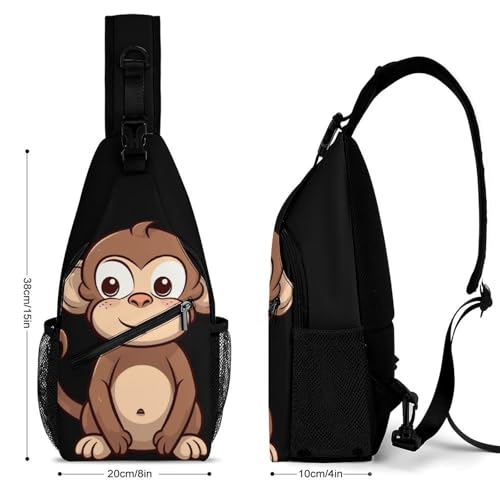 Bolso cruzado deportivo casual para mujer y hombre miniatura 2