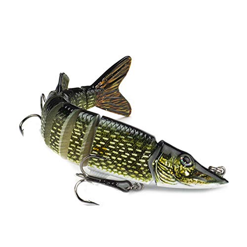 NO LOGO LSB-Lure, Esche da Pesca Multi-Sezione