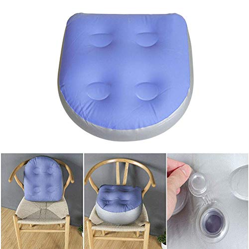Genlesh Spa Hot Tub Booster Seat Pad, Comfortable Inflatable Seat Pad