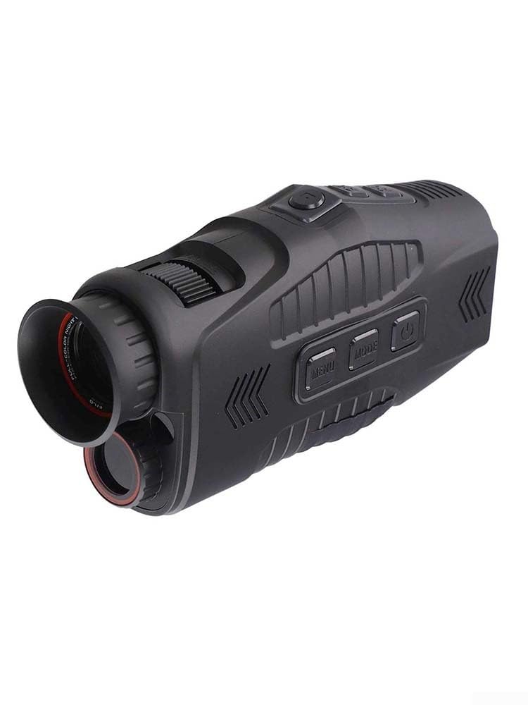 Zilimontt Para visión nocturna monocular monocular de imagen térmica 1080P HD, distancia de visión de 800 m, equipo infrarrojo, adecuado para fotografía al aire libre y caza
