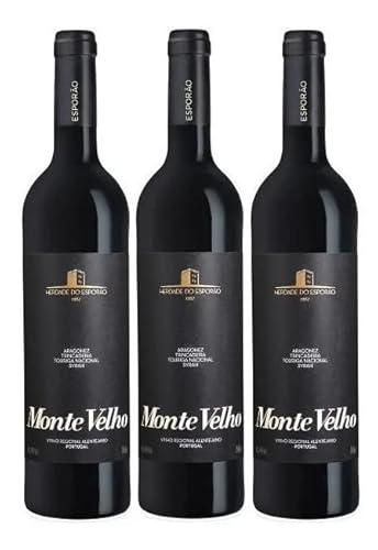 Vinho Esporão Monte Velho 750 ml Kit com 3 Unidades