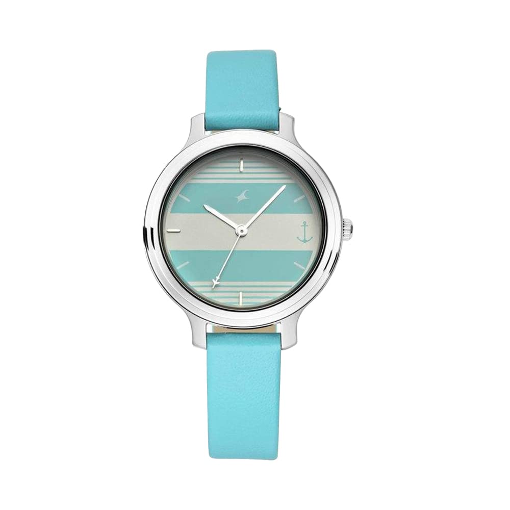 Fastrack Women Leather Tripster Analog Blue Dial Watch-Np6217Sl02, Band Color-Blue (B08619G8TC) Amazon Price History, Amazon Price Tracker