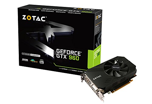 ZOTAC GeForce GTX 960 ITX Compact ショートサイズのグラフィックスボード VD5723 ZTGTX96-2GD5ITX01