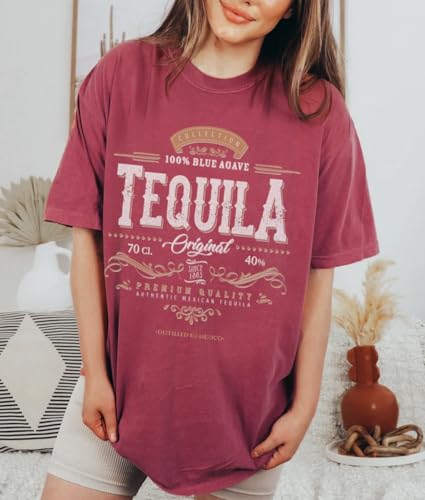 Tequila Vintage Vibe Shirt, Unisex Garment-Dyed T-Shirt, Gift for Men and Women Multi4