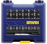 IRWIN Impact Screwdriving Bit Set, Assorted, 31 Piece (IWAF1331)
