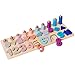CaoQuanBaiHuoDian Kinder Bausteine  Lernspielzeug Mathe Spielbrett Digitale Puzzle Form Classifier Spielzeug Bildung Math Learning Tools Kids Count Spielzeug for Kinder Lernspielzeug