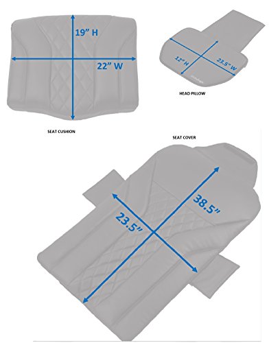 Shiatsulogic Pedicure Chair Cushion Cover New Cappuccino Nail Salon Pedicure Furniture #TOP1