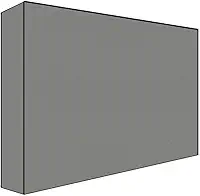 Capa de TV ao ar livre 420D tecido Oxford impermeável resistente ao clima protetor resistente para tela de televisão 52 54 58 polegadas contra neve chuva sol poeira jardim (132 x 13 x 84 cm)