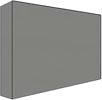 Capa de TV ao ar livre 420D tecido Oxford impermeável resistente ao clima protetor resistente para tela de televisão 52 54 58 polegadas contra neve chuva sol poeira jardim (147 x 13 x 94 cm)