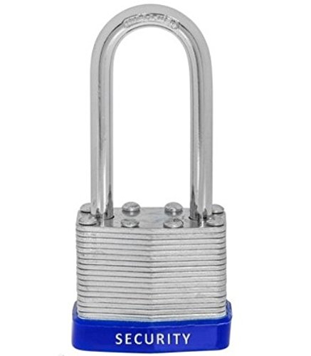 24 Pc Piece Set 40 Mm Long Shackle Laminated Steel Padlock Keyed Alike Commercial Grade Padlocks Keyed Alike Same A Like (Pack Of 24) #TOP3