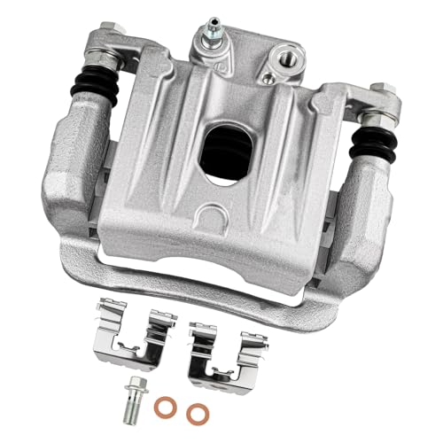 Image of cciyu Rear Left Brake Caliper Assembly w /Bracket 19B6271 2010 2011 2012 For Hyundai For Santa Fe,2011 2012 2013 For Kia For Sorento