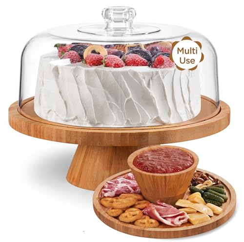 HBlife Cake Stand with Lid (11.4