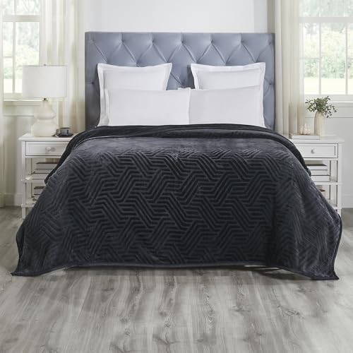 Image of MYTRIDENT Blanket for Winter Double Size, Home Essential Euphoric Tales Collection, 340 GSM Blanket Double - Iris