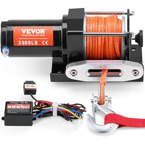 VEVOR 3500 lb Electric Winch Cover