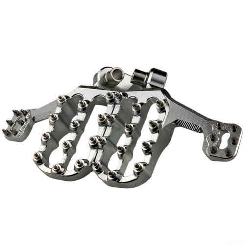 Repose-pieds de moto CNC en alliage d'aluminium or pour sublimer l'esthétique de la moto