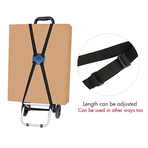 Luggage Straps Bag Bungee For Add A Bag Easy To Travel Suitcase Elastic Strap Belt (Blue) … #TOP5
