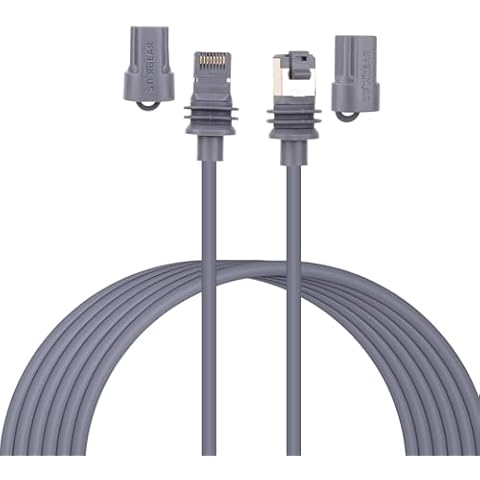 LncBoc 147.6FT Cable Compatible with Starlink Standard Actuated Gen 3 - Waterproof Replacement Extension Cable V3 Fits Accessories Cover