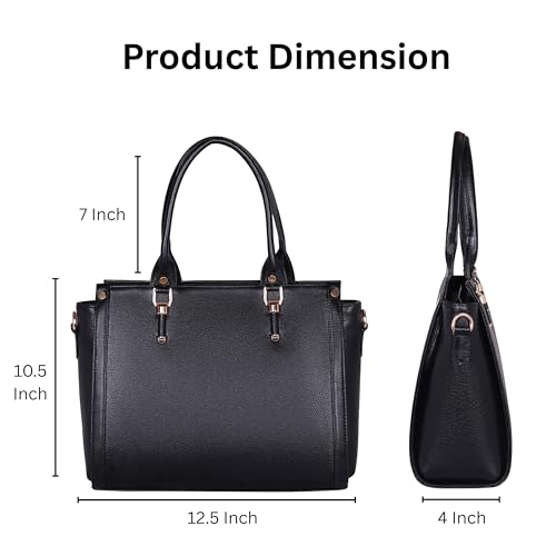 Image of DORPER MONEY HILL Durable Leather Satchel Bag for Women Genuine Handbag