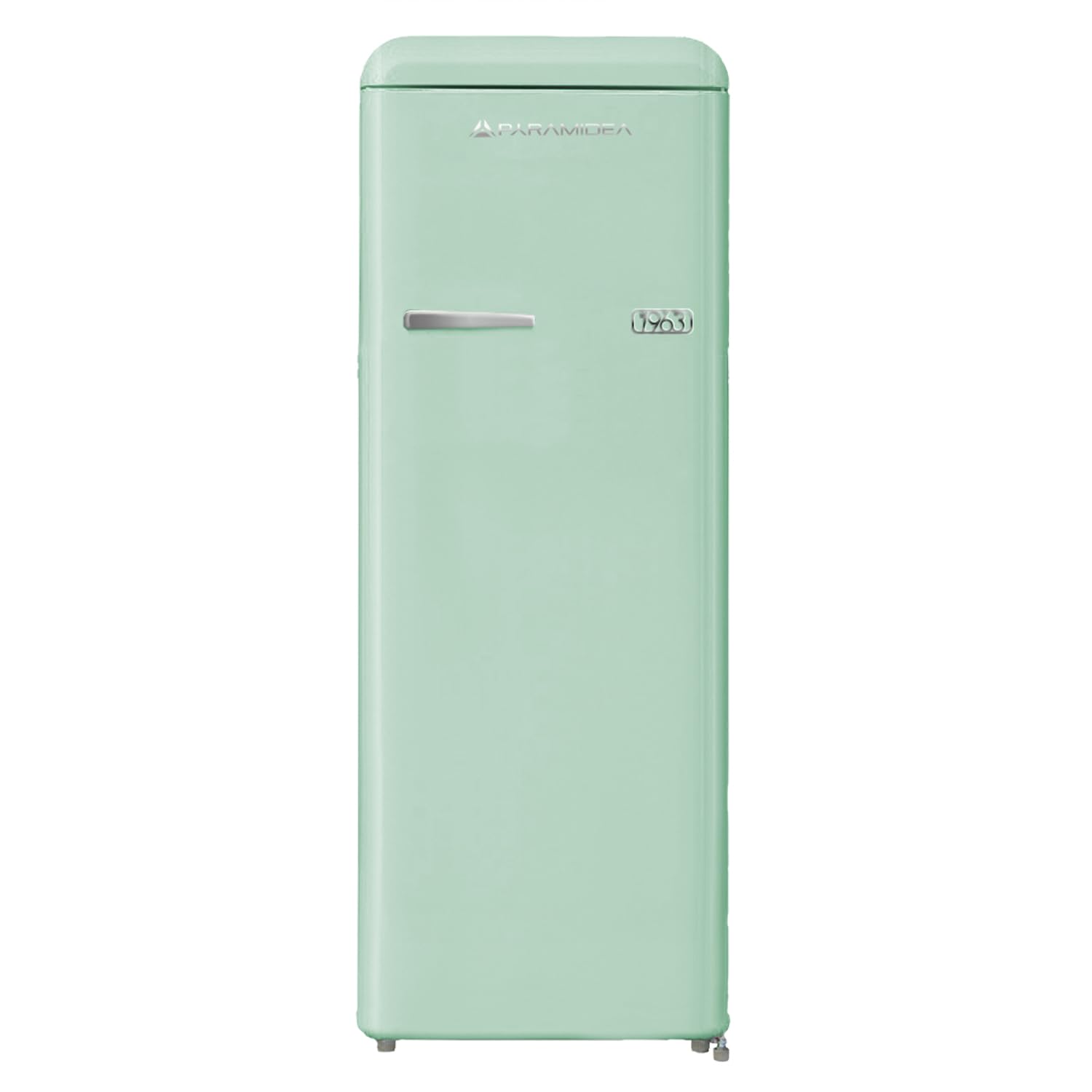 PYRAMIDEA Frigorifero Vintage Colorato Verde Singola Porta Ventilato 240 L Lordi (218 L Netti) MAMBO2401G
