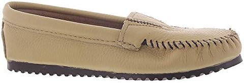 Minnetonka Women's Deerskin Gore Front Moccasin