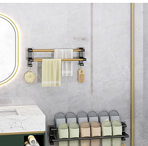 Porte-serviette murale en acier inoxydable pour serviette de bain LWX - 3