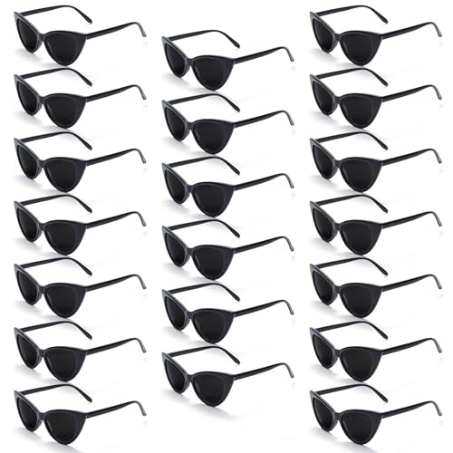 Eyegla Black Sunglasses Bulk Cat Eye Sunglasses Party Favor 1950s