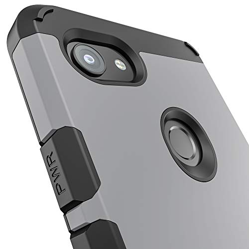 Crave Pixel 3a XL Case, Strong Guard Heavy-Duty Protection Series Case for Google Pixel 3a XL - Slate