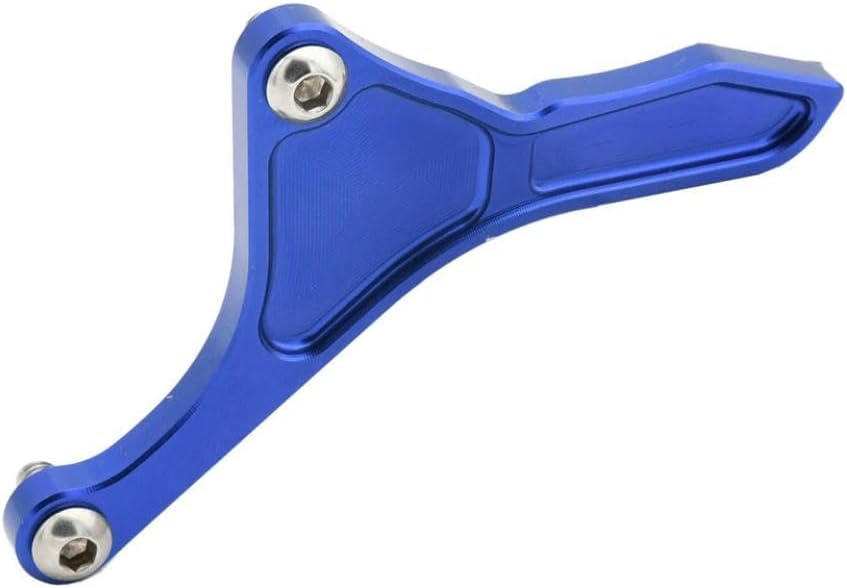 Aluminum Engine Plate Case Saver Cover Guard Protector Compatible with WR YZ 250F 450F 2001-2019 2020 Models Motocross Bike Parts(Style B Blue)
