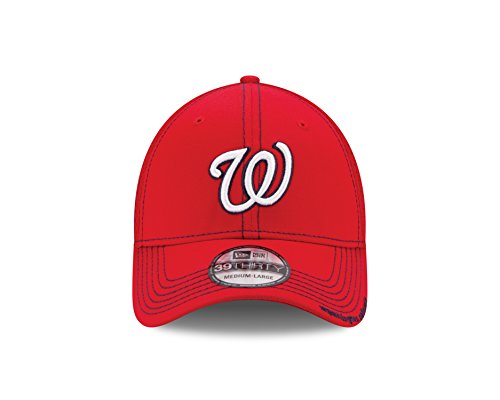 New Era Mlb Neo 39Thirty Stretch Fit Cap, Red, Large/X-Large #TOP1