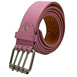 ⭐ Gürtel im edlen Design mit Lochnieten in dreier Reihe!