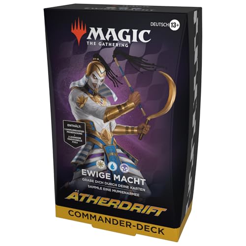 Magic: The Gathering Ätherdrift Commander-Deck – Ewige Macht (Deutsche Version)