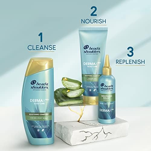 Head & Shoulders Anti-Dandruff Scalp Treatment, DERMAXPRO Moisturising Scalp Balm, Dry Scalp Treatment For Women & Men, With Aloe & Vitamin E, 72h Lasting Hydration For Dry Scalp, 145 ml