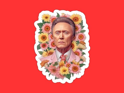 Christopher Walken Sticker, 6"