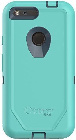 OtterBox Defender Series Case for Google Pixel XL (5.5" Version ONLY) + Belt Clip Holster - Retail Packaging - Borealis (TEMPTEST Blue/Aqua Mint)