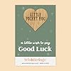WishStrings Good Luck Gift – Pocket Hug Wooden Heart Keepsake | Handmade Letterbox Gift for Exams, New Jobs & New Beginnings #1
