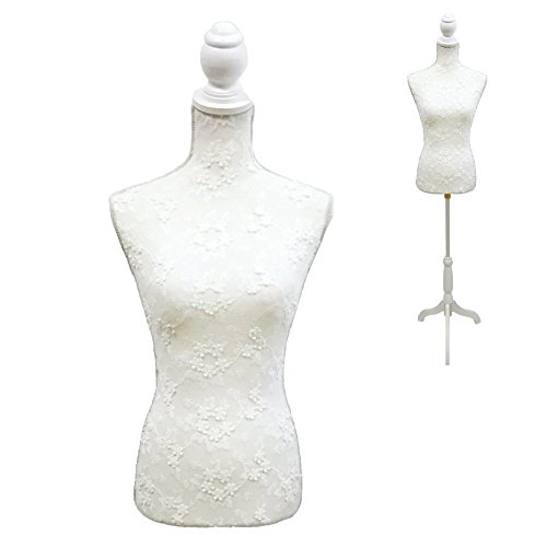La Vida en Led Maniquí Mujer Estampado Busto con pie (Bride)