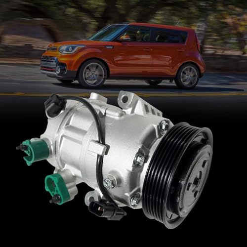 Image of AC Compressor with Clutch Compatible for Kia Forte Koup 2014-2018,CO 29193C